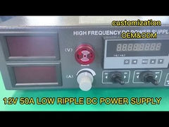 12V 50V 600W Rettificatore di rivestimento ingresso CA 110V Single Phase Low Ripple