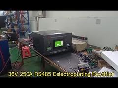 36V 250A con raddrizzatore di elettroplatazione RS485+HMI