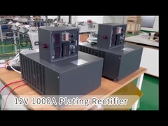 Rettificatore di elettroplatazione 12V 1000A con funzione CC CV Rettificatore di cromo-nickel