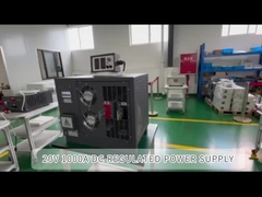 Fornitore di alimentazione per elettroplatazione 20v 1000a 20kw Igbt Rettificatore per il trattamento delle acque reflue Fornitore di alimentazione a corrente continua