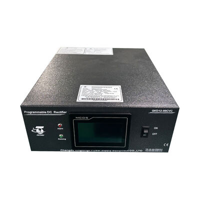 12V 50A Rettificatore a corrente continua a bassa ondulazione programmabile per elettroplatazione con ingresso monofase 220V