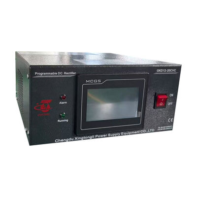Buon prezzo 12V 20A Fornitore di alimentazione a corrente continua a bassa ondulazione 220V singola fase con Timer Relay Amp Minute Meter Controllo HMI CPU in linea